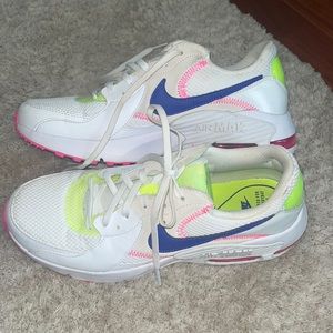 Nike neon air maxes